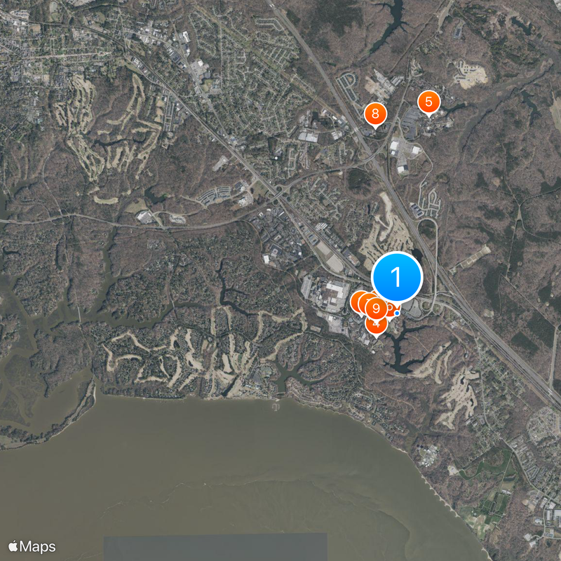 Apollo's Chariot Map