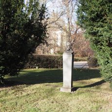 Pomník Bedřicha Smetany v Čermákových sadech v Rakovníku