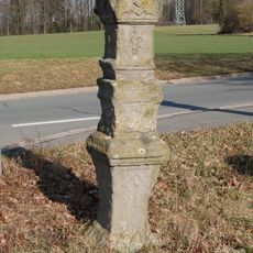 Rest eines Bildstocks