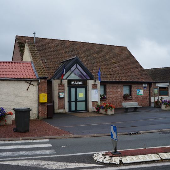 Town hall of Wandignies-Hamage