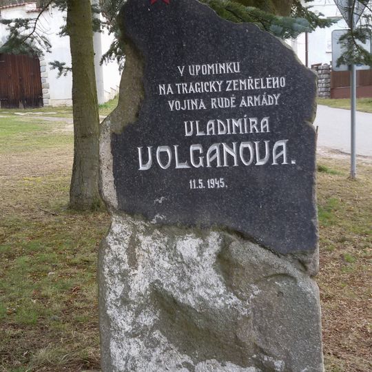 Pomník Vladimíra Volganova