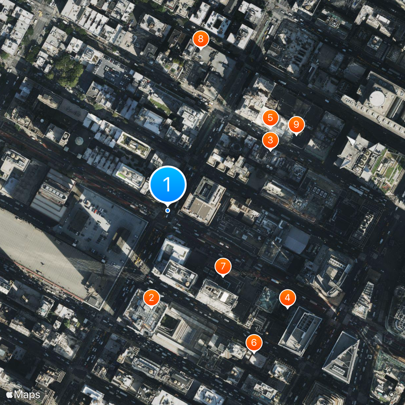 Times Square–42nd Street/Port Authority Bus Terminal Map