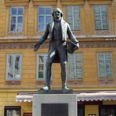 Nestroydenkmal, Praterstraße