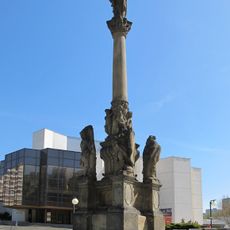 Plague column in Most