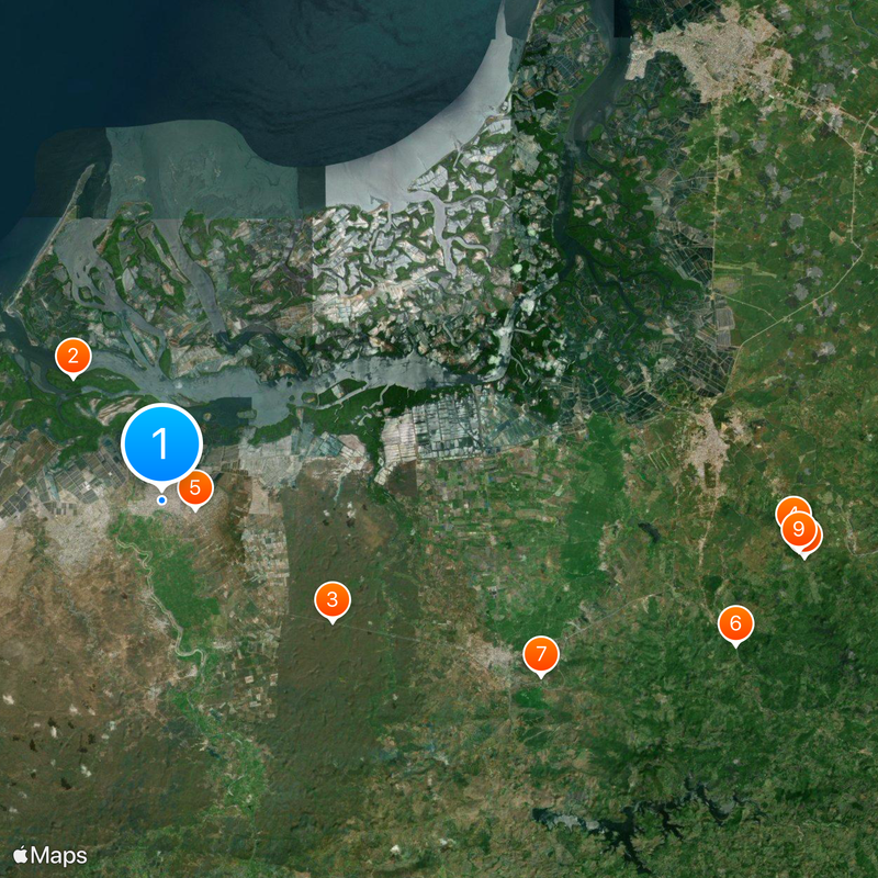 Huaquillas Map