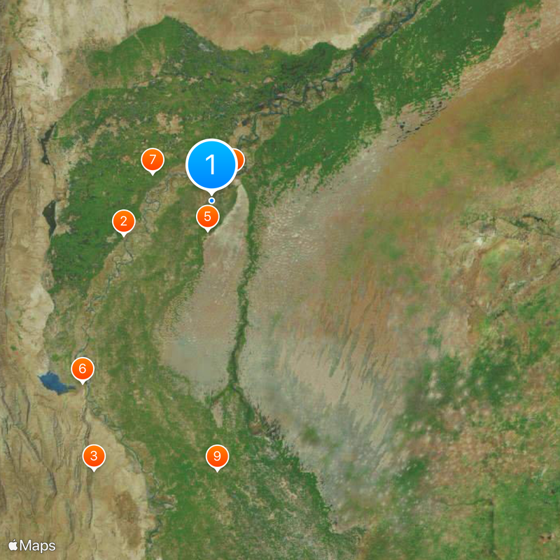Khairpur District Map