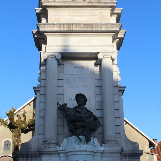 War memorial of Brénod