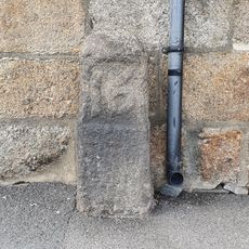 Boundary Stone In Front Of No. 8 Chyandour Cliff