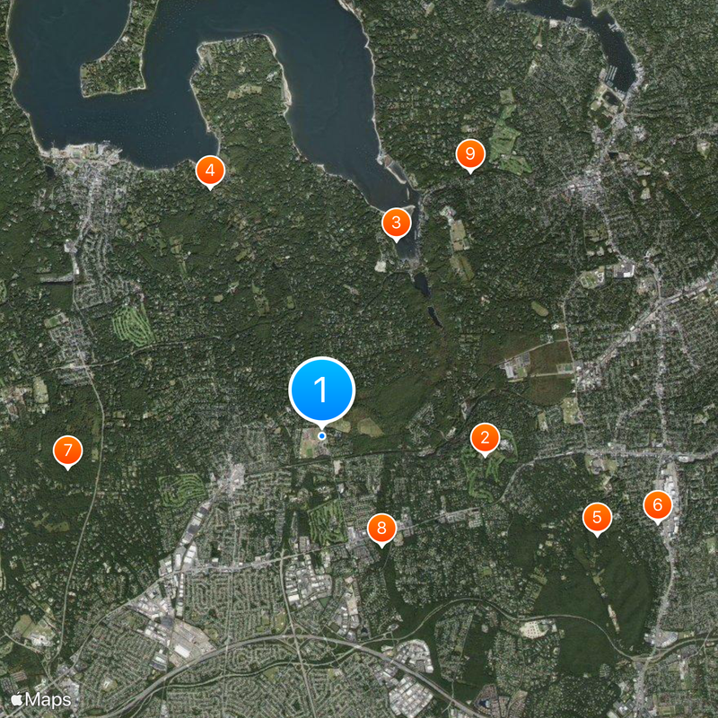 Syosset High School Map