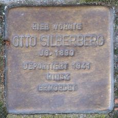 Stolperstein dedicated to Otto Silberberg