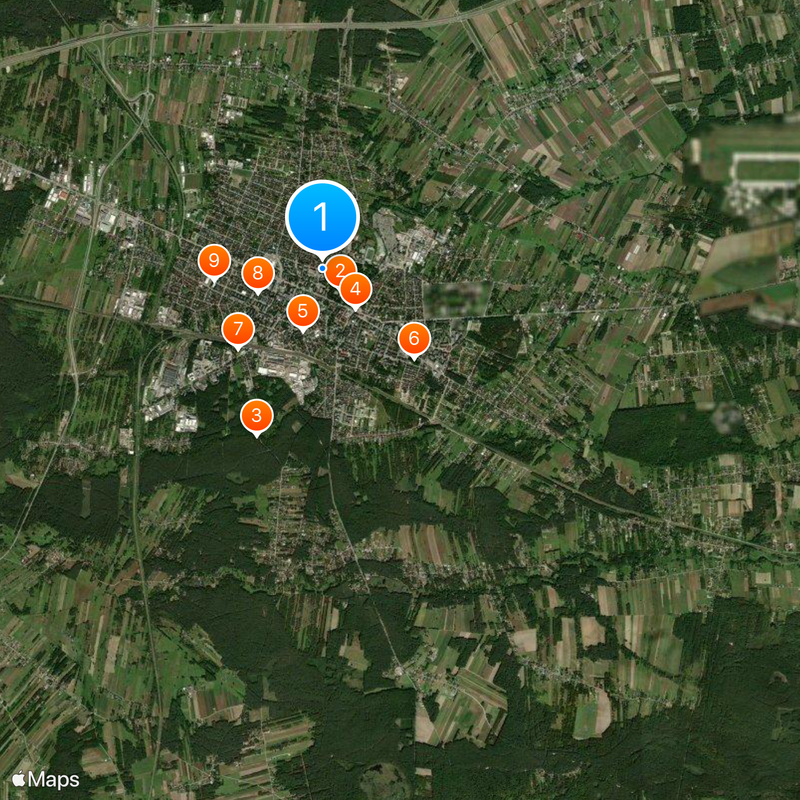 Mińsk Mazowiecki Mapa