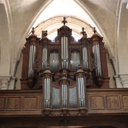 Orgue de tribune de l'église Notre-Dame de Wassy
