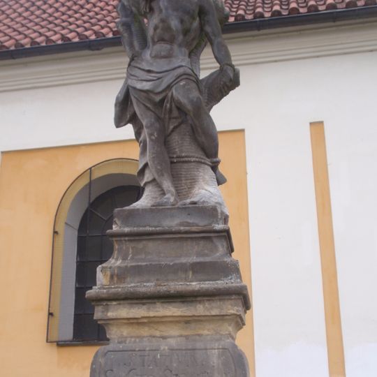 Statue of Saint Sebastian in Nové Sady