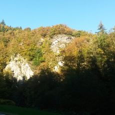 Rurtal mit den Felsbildungen der Uhusley