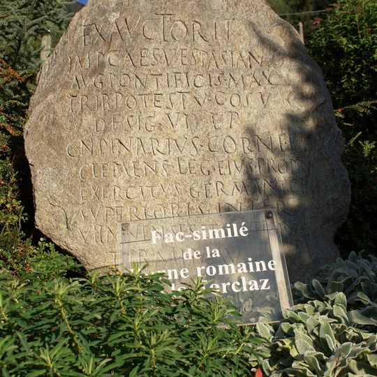 Borne de la Forclaz-du-Prarion