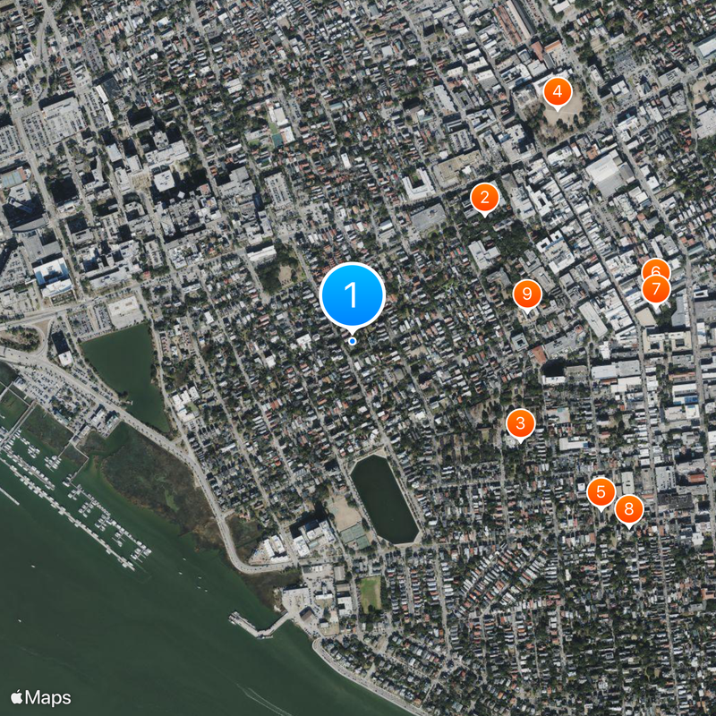 Isaac Jenkins Mikell House Mappa