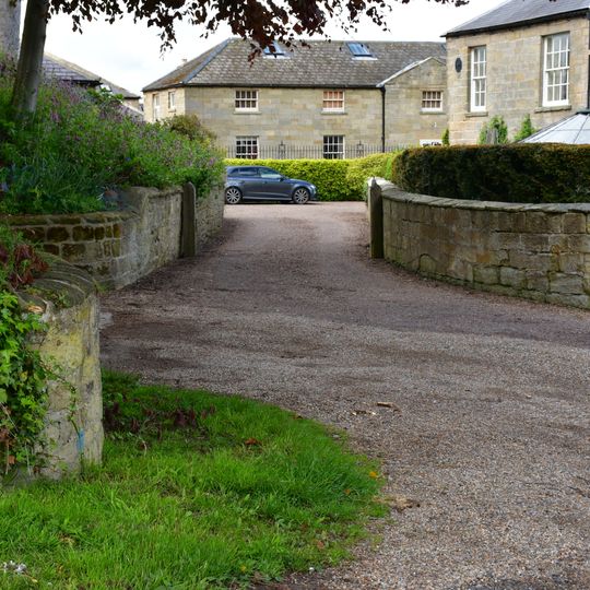 Stableyard Buildings And Attached Wall To North Of High Buston House