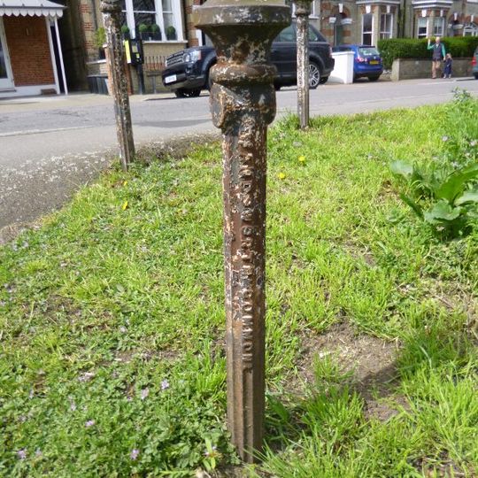 Five Bollards Off St James's Drive At Tq 276732