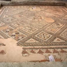 Mosaïque du Dieu Océan du domaine de Saint-Girons