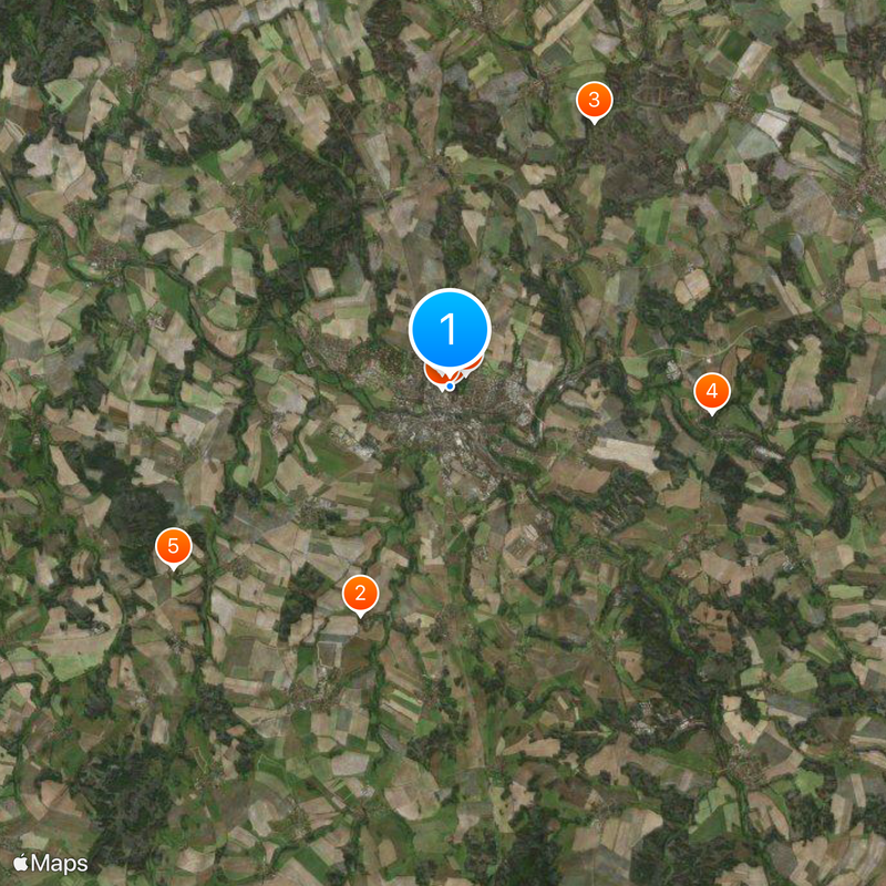 Havlíčkův Brod Mappa