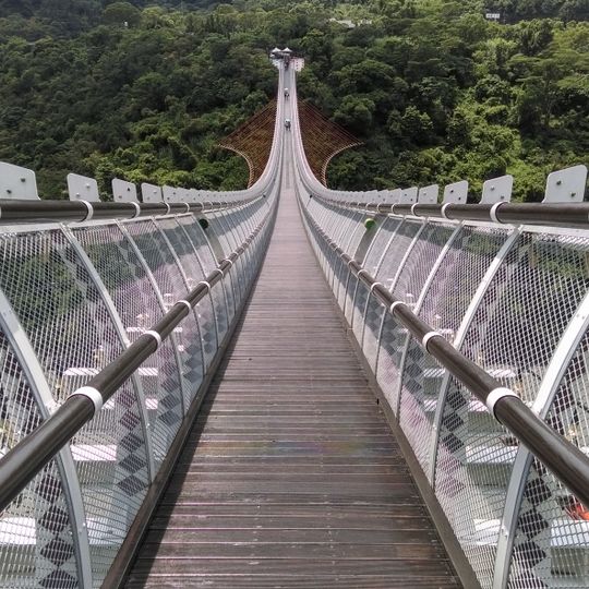 Shanchuan Glass Suspension Bridge