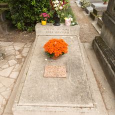 Tombe de Yves Montand et Simone Signoret
