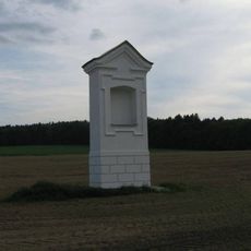 Výklenková kaplička kalvárie u silnice Telč - Vanov