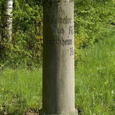 Kilometerstein Bamberger Straße