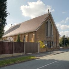 Former Church of St Pius X and attached campanile