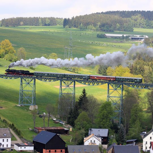 Markersbach viaduct