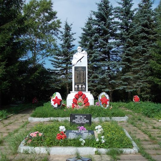 Mass grave in Druzhnaya Gorka
