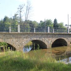 Brücke über das Hoyerswerdaer Schwarzwasser in Sollschwitz