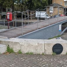 Swing Bridge Over Cutting Between Greenland Dock And Norway Dock