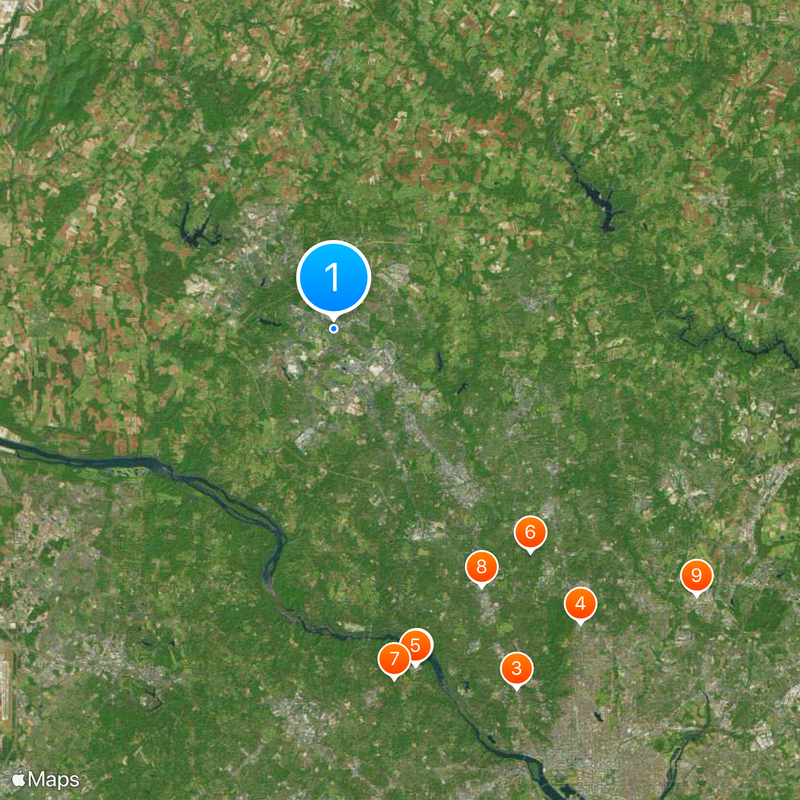 Montgomery County Map