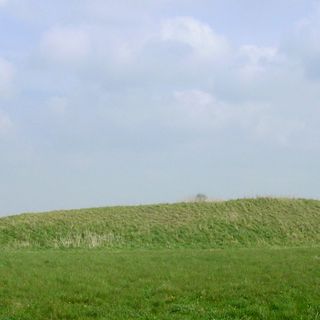 Two long barrows on Gussage Hill