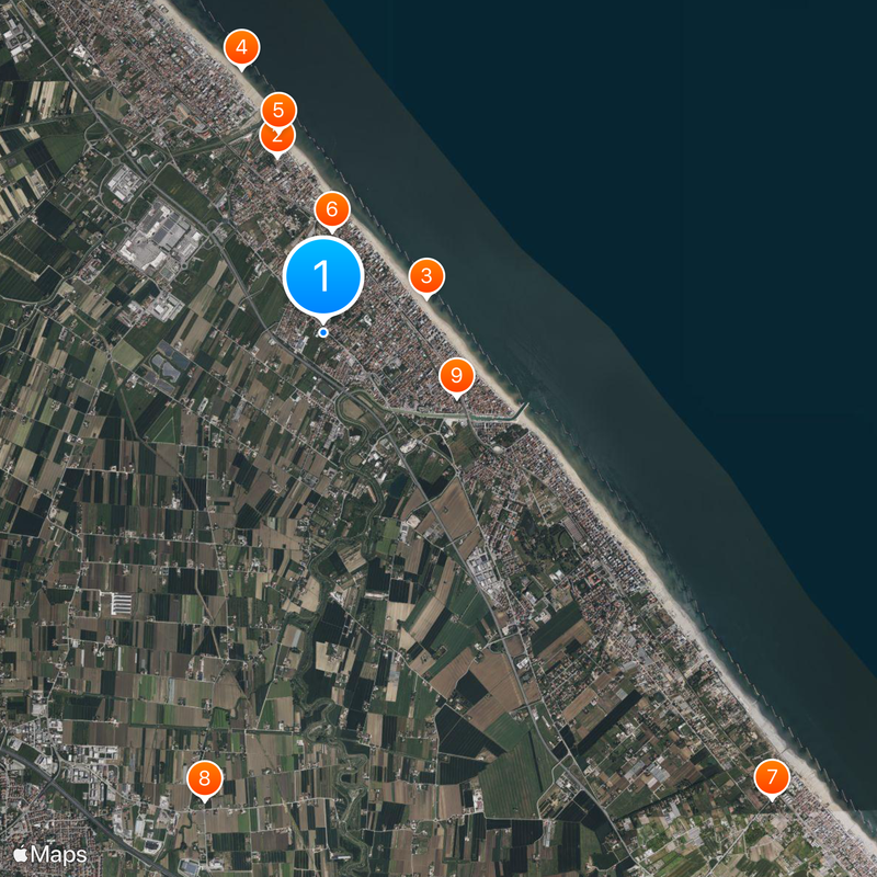 Bellaria-Igea Marina Map