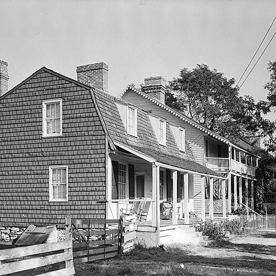 Indian Queen Tavern and Black's Store