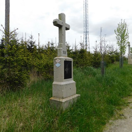 13. zastavení křížové cesty ve Stonařově