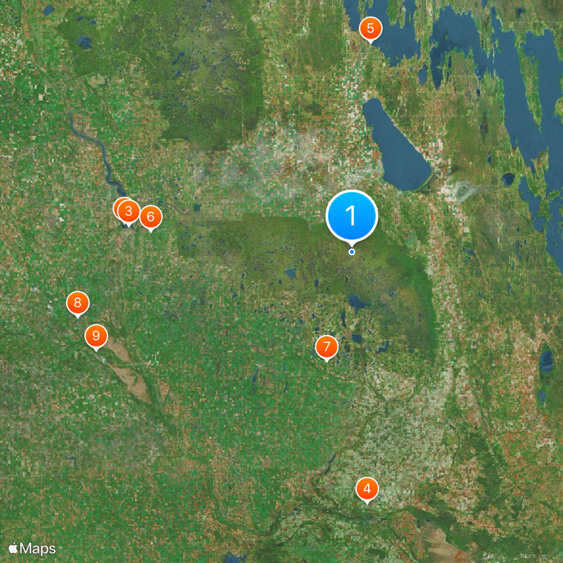 Riding Mountain National Park Map