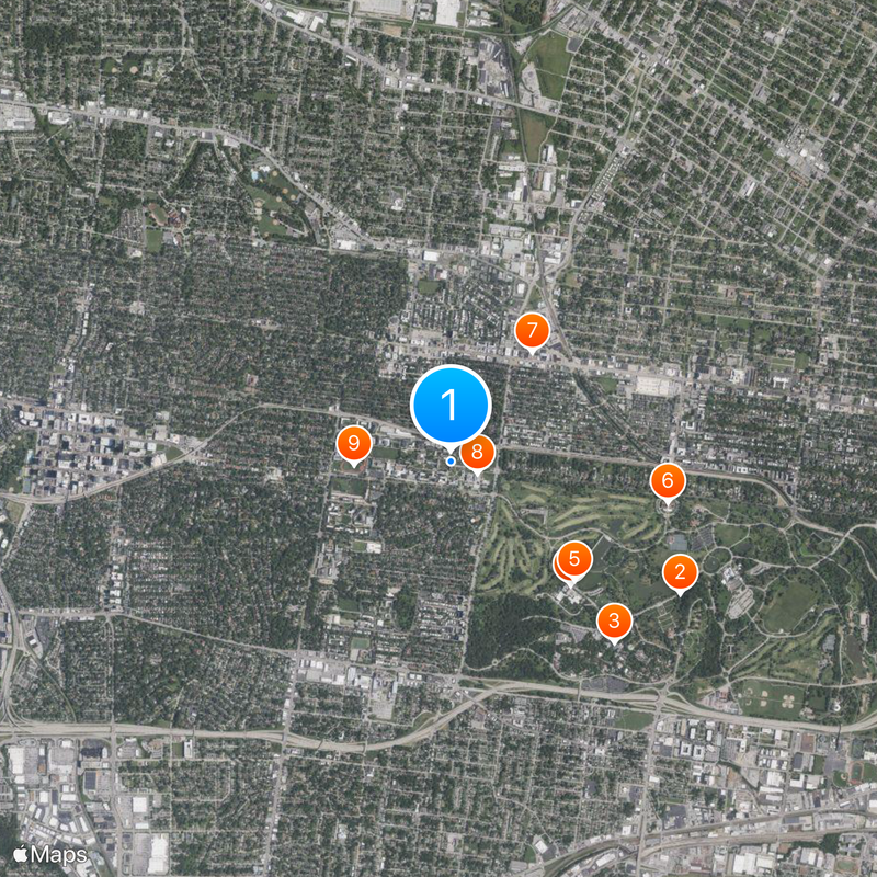 Washington University in St. Louis Map