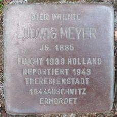 Stolperstein dedicated to Ludwig Meyer