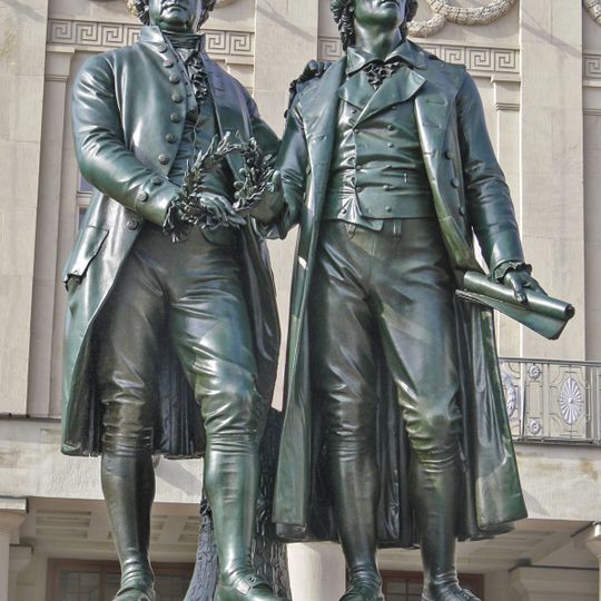 Monumento a Goethe e Schiller