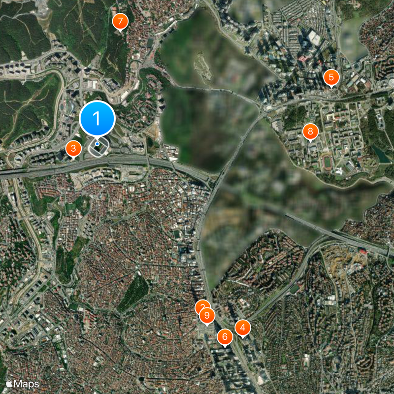Rams Park Map