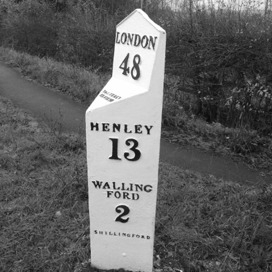 Milepost Approximately 500 Metres North West Of Junction Of Wharf Road