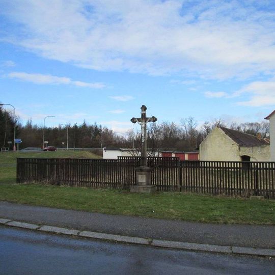 Kříž v Protivíně u Jiráskovy ulice