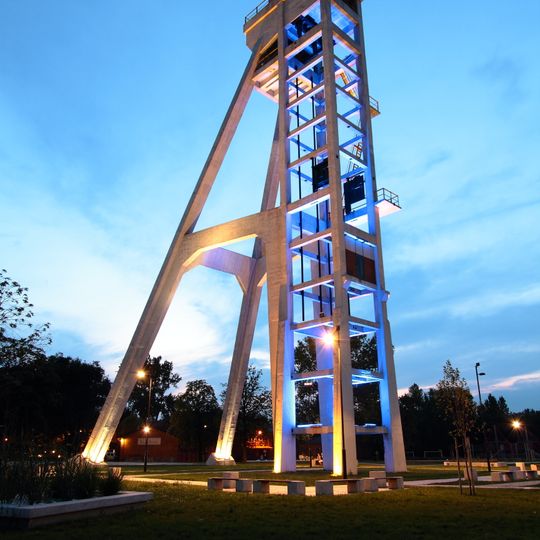 Wieża wyciągowa szybu Prezydent