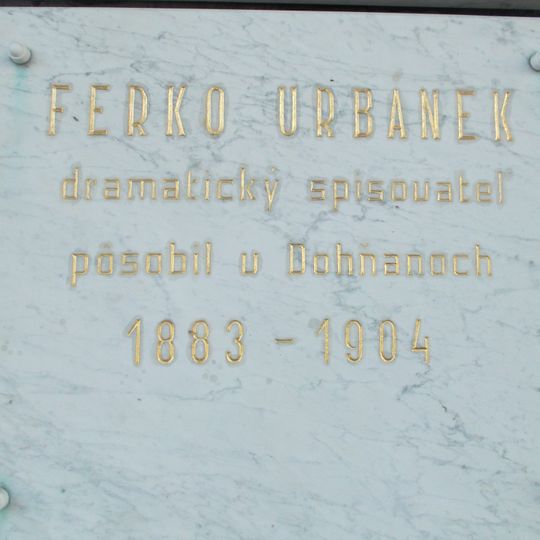 Pam. tab. -Urbánek Ferko