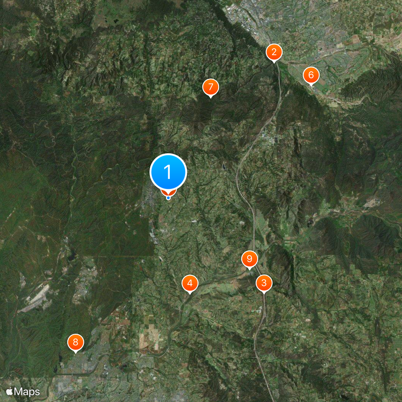 Fallbrook Map