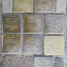 Stolperstein en memoria de Moses Moszkowicz