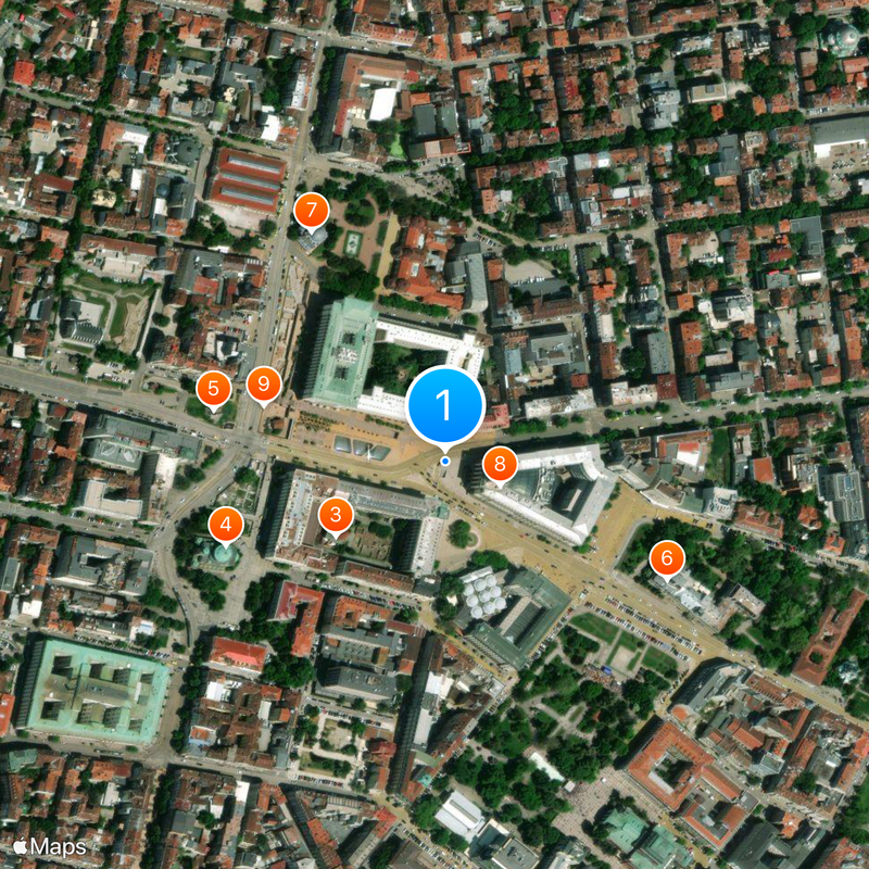 Sofia Metro Map
